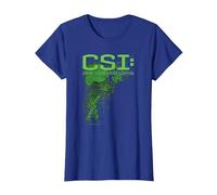 CSI Evidence Camiseta, Mujer, Azul Real, XL