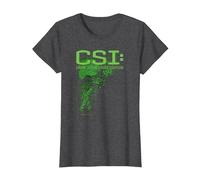 CSI Evidence Camiseta, Mujer, Jaspeado Oscuro, S