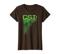 CSI Evidence Camiseta, Mujer, Marrón, M