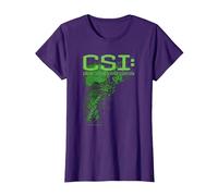 CSI Evidence Camiseta, Mujer, Morado, L