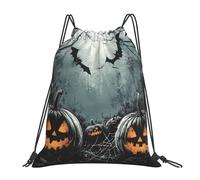 CSIVKEJ Bolsas con cordón para gimnasio, deportes, viajes, trabajo, bolsa de yoga, unisex, para adultos, Halloween 17, Talla única