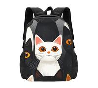 CSIVKEJ Mochila ligera para hombres y mujeres, para viajes diarios, viajes de negocios, senderismo, Cute Cats 18, Talla única