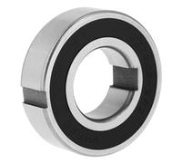 CSK25PP Embrague de patín Cojinete unidireccional Cojinete de embrague de rueda libre con doble chavetero 25x52x15 mm Acero para cojinetes de Dureza duradera para maquinaria