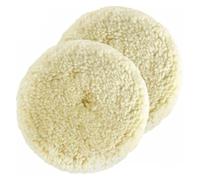 cskky 2 almohadillas de pulido 3, 4, 5, 6 y 7 pulgadas, kit lana natural, disco for corte compuesto, almohadilla for reparación carrocería coche .oth