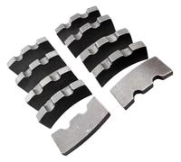 cskky Broca de diamante con punta corona for repintado segmentos, forma turbo, reemplazo for muros ladrillo y hormigón armado .oth