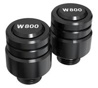 cskky Compatible con W 800 W800 2012-2024 2023 2022 2021 2020 2019 Accesorios de Motocicleta Tapas de vástago de válvula de neumático Cubiertas Tornillo de Espejo Trasero