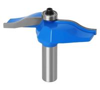 cskky Juego de brocas for enrutador 12 vástagos 1/2 pulgada, redondeadas, for rieles y montantes con elevador panel zócalo, cortador espiga for herramientas carpintería .oth