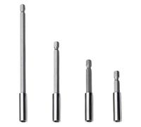 cskky Mango hexagonal, varilla de conexión extendida, puntas destornillador magnéticas, extensión, mango largo, portapuntas, herramienta manual antideslizante .oth