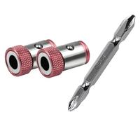 cskky Portapuntas magnético de 3 piezas, anillo eléctrico aleación, cabezal destornillador, fuerte y antideslizante .oth
