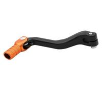 cskky Universal Motorcycle CNC Aluminum Folding Gear Shift Lever Compatible with Bosuer Kayo T2 T4 T6 K4 K6 NC CB Engine 250cc 300cc 450cc(Black Orange)