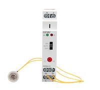 CSKWLLNBC GRB8-01/02 Interruptor crepuscular con Sensor AC110V-240V Temporizador fotoeléctrico Relé del de luz(GRB8-02 AC110-240V)