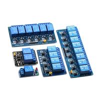 CSKWLLNBC Módulo de relé Disparo bajo Nivel 5V 12V 24V 1 2 4 6 8 Canal con Salida optoacoplador Control Inteligente for el hogar(6 Way Channel)