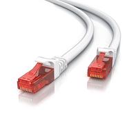 CSL - 1m Cable de Red Gigabit Ethernet LAN Cat.6 RJ45-10 100 1000Mbit s - Cable de conexión a Red - UTP - Compatible con Cat.5 Cat.5e Cat.7