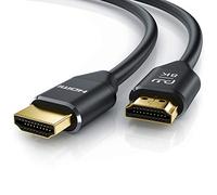 CSL - Cable HDMI 2.1 (2 m, 8 K, 60 Hz, 4 K a 120 Hz, con DSC, HDMI 2.1, 2.0a 2.0b, 3D, Ethernet de alta velocidad, HDTV, UHD II y HDR)
