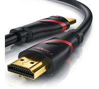 CSL - Cable HDMI 8k 2.1, 2 m, 8 K a 60 Hz, 120 Hz, 4K a 240 Hz, 48 Gbit/s, HDMI 2.1, 2.0a, 2.0b, 3D, Ethernet de alta velocidad, HDTV, UHD II, Dynamic HDR-10+, eARC, tasa de actualización variable VRR