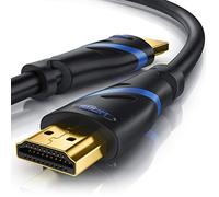 CSL - Cable HDMI 8k 2.1, 3 m, 8K a 60 Hz, 120 Hz, 4K @ 240 Hz, 48 Gbit/s, HDMI 2.1, 2.0a, 2.0b, 3D, Ethernet de Alta Velocidad, HDTV, UHD II, Dynamic HDR-10+, eARC, tasa de actualización Variable VRR
