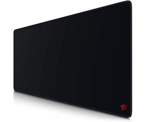 CSL-Computer Titanwolf XXL Speed Gaming Alfombrilla de ratón Titanwolf Negro 900 x 400 mm - Alfombrilla de ratón XXL - Tamaño Grande - Mejora la precisión y la Velocidad - Ultranegro