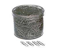 CSP 608-NR - Pack de 1000 clips niquelados, 33 mm