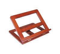 Atril Sujetalibros Q-Connect Madera Color Cognac 330X270X65 Mm