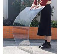 CSPJPIZIYB Placas de Policarbonato de 2 mm de Espesor para Techos, Lámina de Plástico Transparente, Fácil de Cortar, para Agricultura, Viviendas(60x200cm)