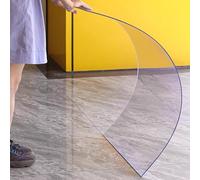 CSPJPIZIYB Placas de Policarbonato, Lámina de Plástico Transparente de 5mm de Espesor, Se Corta Fácilmente, Admite Personalización(50x100cm)