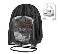 CSPone Funda para silla colgante para 2 personas, grande, XL, doble lona para silla colgante, cubierta protectora para sillón flotante, tela con revestimiento de poliuretano, cubierta de lluvia