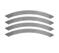 CSPYBGXOF Embellecedor Paso Rueda Coche, para VW Polo MK4 9N3 2005-2009 Pegatinas Anticolisión Pasos Rueda Coche, Impermeable Anti-arañazos Ruedas Ceja Arco Trim,B