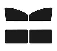 CSPYBGXOF Parasol Coche Ventana Lateral, para Ford Ranger III Super/Double/Single Cab Pick-up 2013-2024 Protección UV Parasol Coche Cortinas Sun Shade Interior Accesorios,A