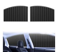 CSPYBGXOF Parasoles Ventanas Laterales Coche, para Toyota Corolla Verso (Mk3) MPV 2004-2009 Parasol Lateral Coche Bloqueo Rayos UV Nocivos, Proteger Sol a Bebés Mascotass,2Pcs(Rear Window)