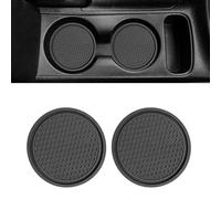 CSPYBGXOF Posavasos Silicona para Coche, para Audi TT 4 Seats MK2 2007-2014 Antideslizante Impermeables Lavables Portavasos Coche Redondos Posavasos Coche Duradero