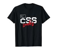 CSS Apesta Camiseta gráfica económica, Hombre, Negro, L