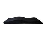 CSSHNL Colchón anatómico de Espuma Ondulada con Esponja for Cama de masajes Cubrecolchón para Camilla de Masaje(Black)
