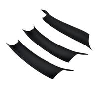 CSSPDM 3 Piezas De ABS Con Textura Interior Para Manija De Puerta, Embellecedor Protector, LHD/RHD, Para X5 F15 X6 F16 2014-2018 Apoyabrazos plástico(Black RHD)