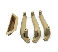 CSSPDM 4 Piezas Cubierta Manija Interior Para X3, X4, F25 Y F26, Panel Reposabrazos E Puerta, Moldura Manija Interior (2010-2016) Apoyabrazos plástico(LHD-Beige2)