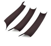 CSSPDM Accesorios Automóviles, Cubierta Manija Puerta Interior Panel Reposabrazos Manija Puerta Interior Para X5 F15 X6 F16 2014-2018 Apoyabrazos plástico(Brown)