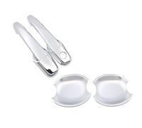 CSSPDM Cubierta De Manija Puerta Coche Cromada Para Ford Para Mustang Para Shelby GT GT500 2005 2006 2007 2008 2009 2010 2011 2012 2013 2014 Marco(3)