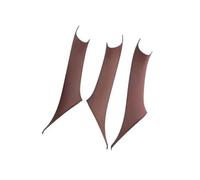 CSSPDM Embellecedor De Manija De Puerta Interior De Estilo De Coche Para Serie 5 F10 F18 2011-2017, Accesorios Interiores Apoyabrazos plástico(LHD Red Brown9)