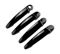 CSSPDM Embellecedor Manija Puerta Coche Brillante Para X3 Para F25 2012-2017 Adhesivo Decorativo Accesorios Automóviles Decoración de reemplazo(Negro)