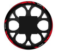 CSSPDM Fácil de Instalar Pegatina para Rueda De Motocicleta, Pegatina De Llanta, Cinta A Rayas para Cubo para B&MW F900R F800R F900XR S1000RR S1000R S1000XR R1200R R1250RS(Style 2)
