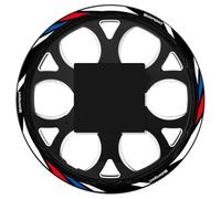 CSSPDM Fácil de Instalar Pegatina para Rueda De Motocicleta, Pegatina De Llanta, Cinta A Rayas para Cubo para B&MW F900R F800R F900XR S1000RR S1000R S1000XR R1200R R1250RS(Style 8)