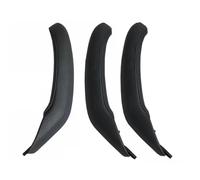 CSSPDM Manija Interior Coche Volante Izquierda Y A La Derecha, Cubierta Exterior Cuero Repuesto Para X3 X4 10-16 F25 F26 Apoyabrazos plástico(LHD SET Black10)