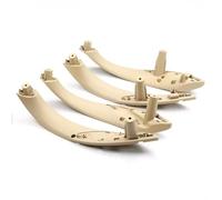 CSSPDM Para Serie 3 F30 F80 F31 F32 F33 F34 F35 F36 13-18 Manija Interior Puerta Coche Cubierta Panel Interior Moldura Apoyabrazos plástico(Beige F30 F352)