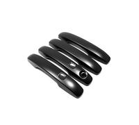 CSSPDM Pegatinas Manija Puerta Lateral Coche Accesorios Estilo Para Para Ranger T9 Para Everest U704 MK3 2023-2024 Decoración de reemplazo(Black 2 buttons)