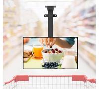 CSSQCSSUANB Soporte de TV de Techo,Soporte de TV de Techo eléc Electric Adjustable Ceiling TV Mount Bracket, Electric TV Lift with Remote Control and Memory Setting
