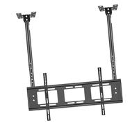 CSSQCSSUANB Soporte de TV de Techo,Soporte de TV de Techo eléc Height Adjustable Two Post Hanging TV Mount For 50-100 Inch LED Flat Screen