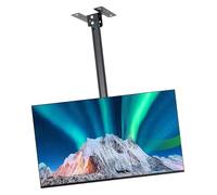 CSSQCSSUANB Soporte de TV de Techo,Soporte de TV de Techo eléc Swivel TV Ceiling Mount, Fits Most 12-32 Inch Flat Panel LCD, with Loading 90 Lbs(1.8cm)(1.8cm)