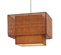CSSYKV Lámpara Colgante De Estilo Moderno De Mediados De Siglo, Farol Vintage De Tela Oscura, Lámparas De Techo Grandes Estilo Wabi Sabi, Lámparas De Mesa De Comedor, Ideal Para Comedor
