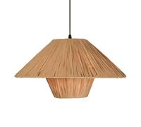CSSYKV Lámpara Colgante De Ratán Estilo Wabi-sabi Para Techo Estilo Rústico, Lámpara Araña Con Marco Metal, Farol Ratán Y Mimbre, Lámpara De Techo De Ratán Hecha A Mano Para Sala Estar, Comedor