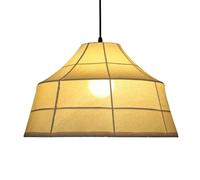 CSSYKV Lámpara De Araña Moderna De Lino Blanco De 45 Cm (17,7"), Colgante Tela, 1 Luz, Con Forma De Cono, Para Comedor, Altura Ajustable, Ideal Para Colocar Sobre La Mesa, En La Cocina, Sala Estar