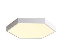 CSSYKV Luz De Techo LED Temperatura De Tres Colores Accesorio De Iluminación Hexagonal Moderno Plano Accesorio De Montaje Empotrado Lámpara De Techo De Ahorro De Energía Ultrafina Color Macaron